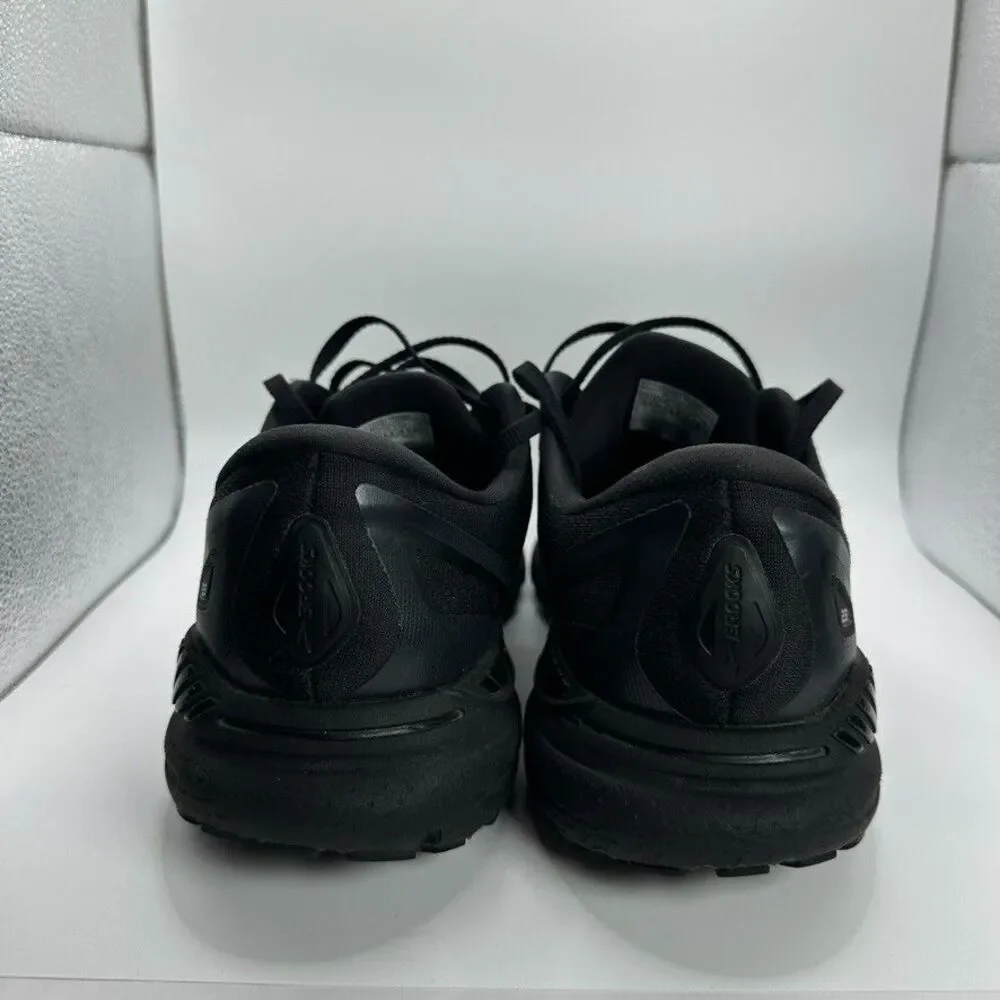 Brooks Adrenaline GTS 23 Shoes Mens Size 10.5 D Black Running Cushioned